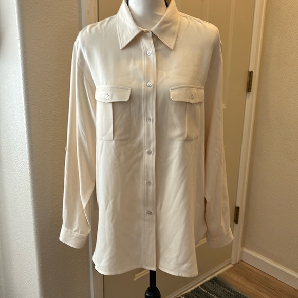 Kate Hill women’s button down blouse - Picture 1 of 6